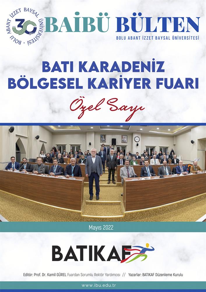 BAİBÜ BATIKAF ÖZEL SAYİ